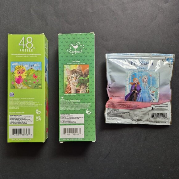 Lot of 3 Jigsaw Puzzles - Picture 5 of 5